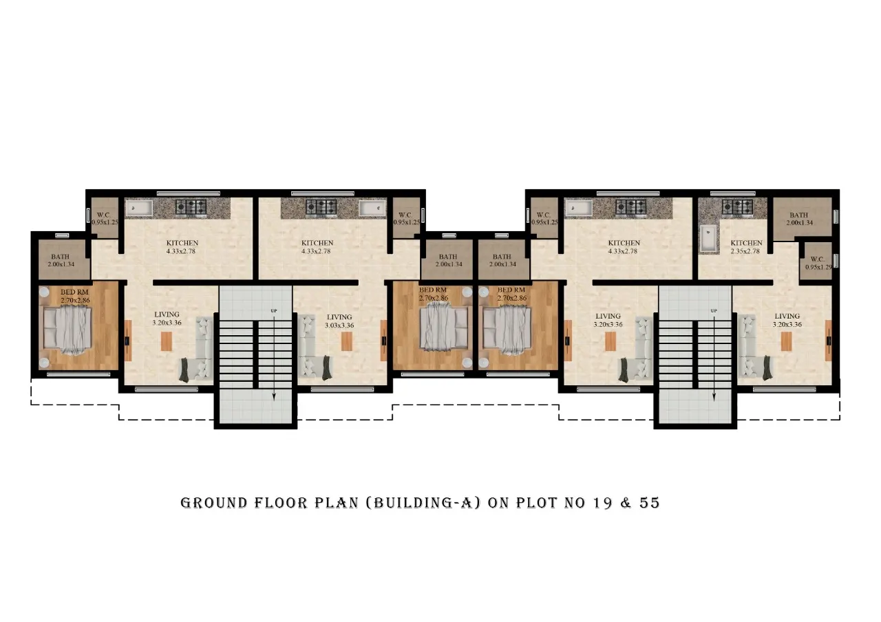 Royal Heritage ground floor plan, Vasind flats